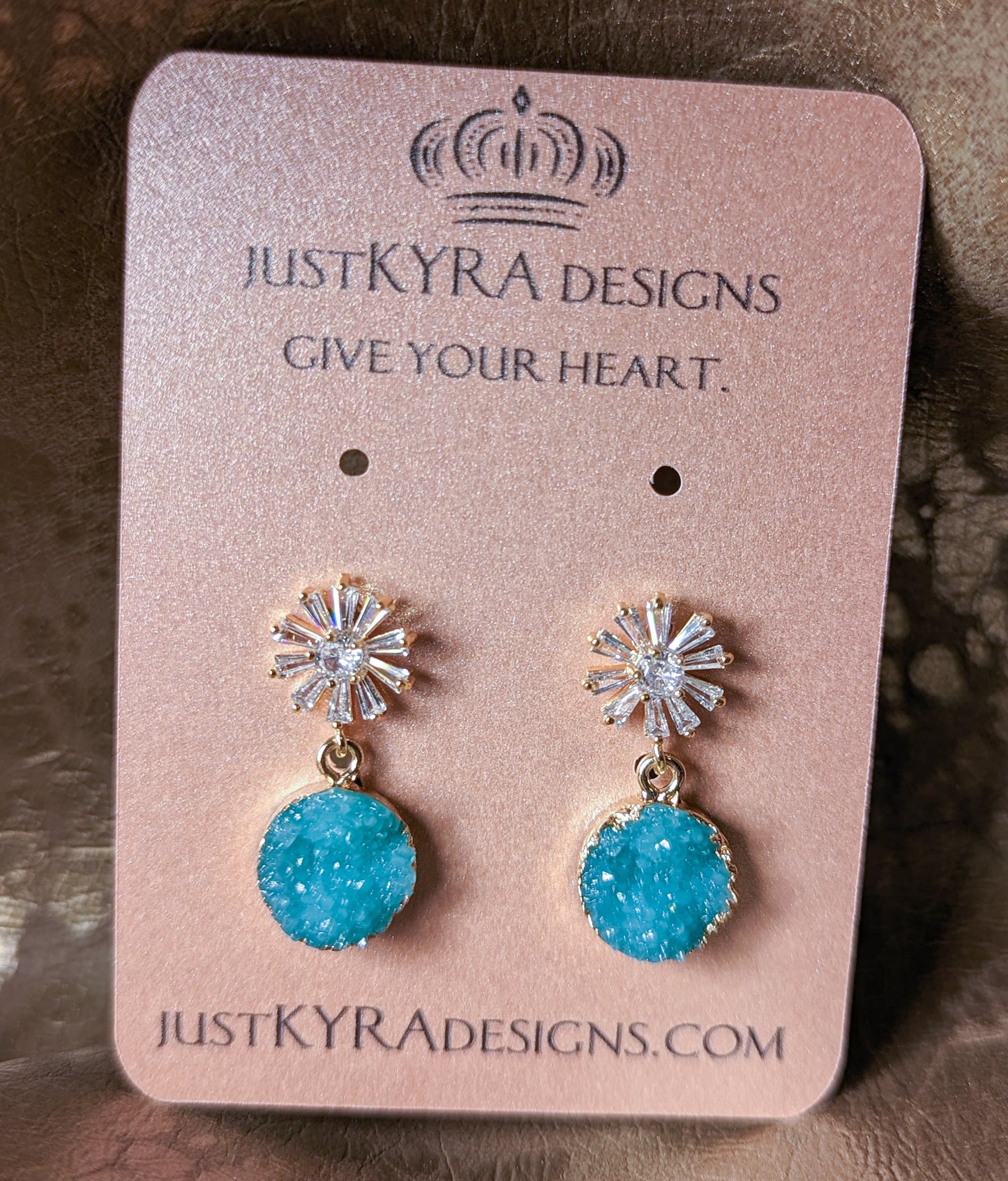 Crystalburst Druzy Drop